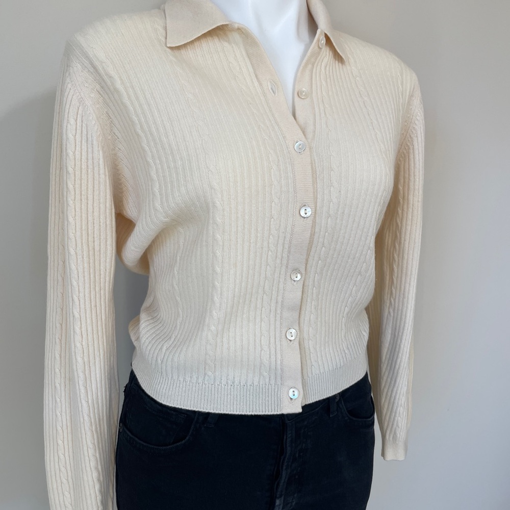 HARRODS KNIGHTBRIDGE CASHMERE SWEATER - Picture 2 of 9